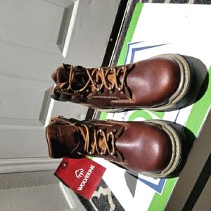 Wolverine Brown Leather Boots